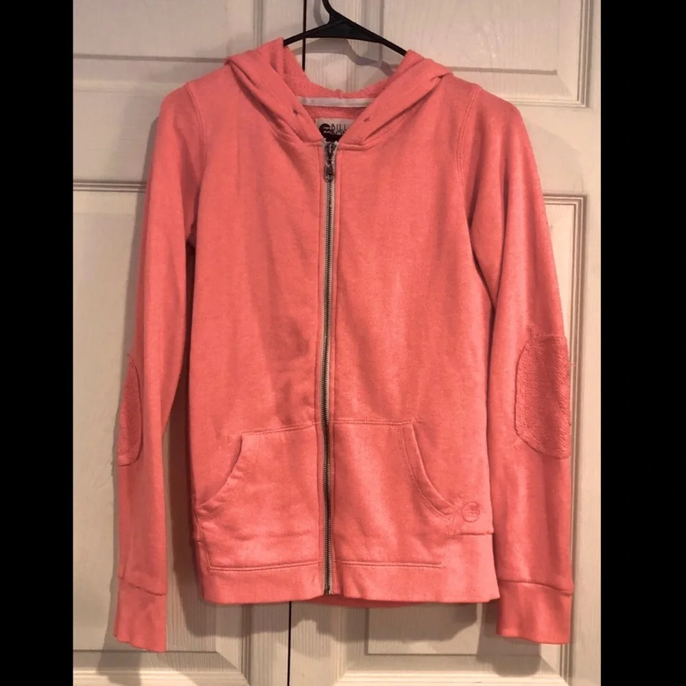 Billabong Zip up Sweatshirt Size Small - Picture 2 of 5